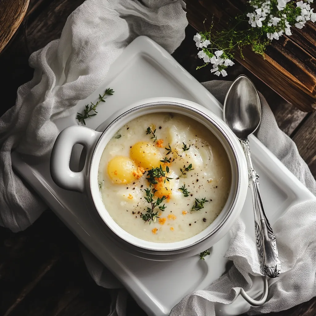 Easy Old Fashioned Loaded Potato Soup