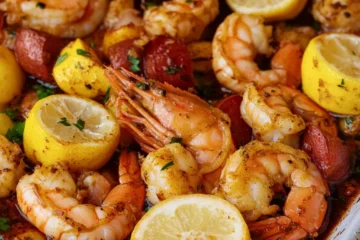 Sheet Pan Shrimp Boil