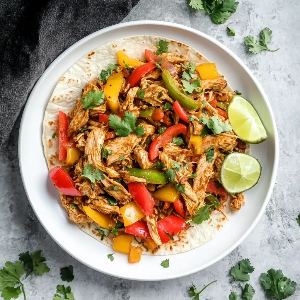 Slow Cooker Hawaiian Chicken Fajitas
