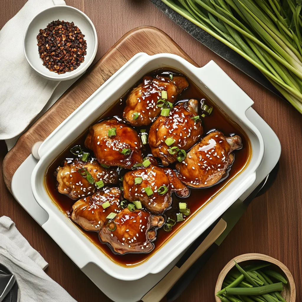 Slow Cooker Honey Garlic Chicken