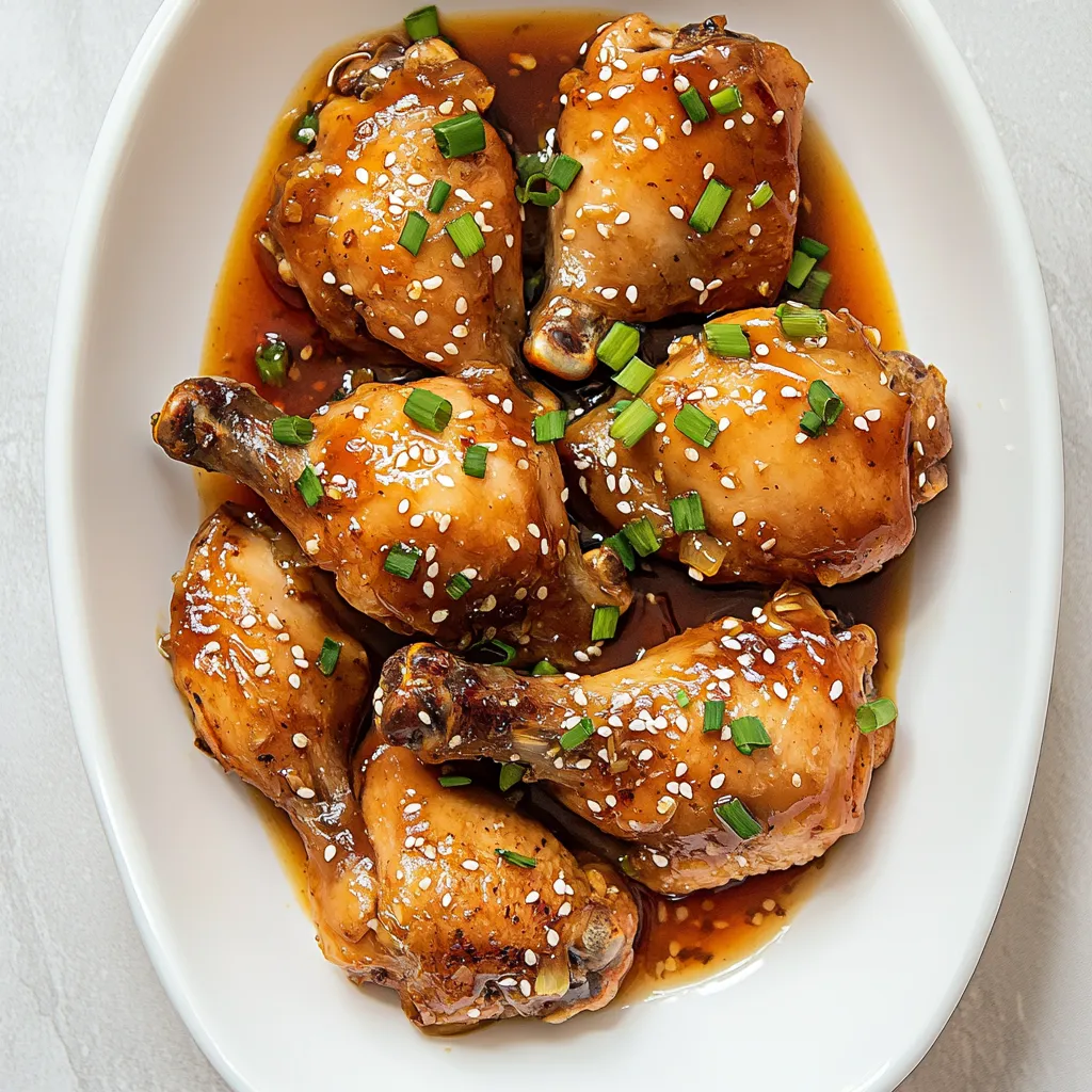 Slow Cooker Honey Garlic Chicken