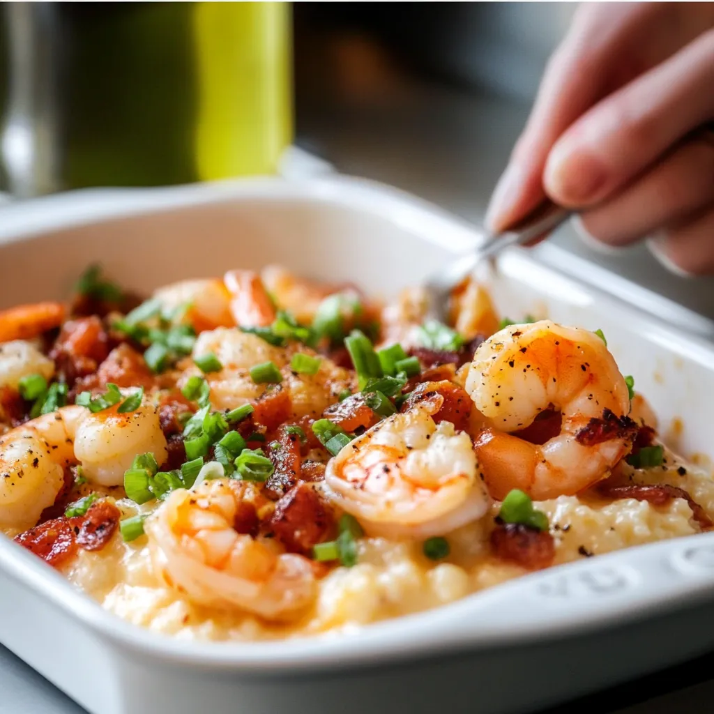Slow Cooker Shrimp and Grits Recipe