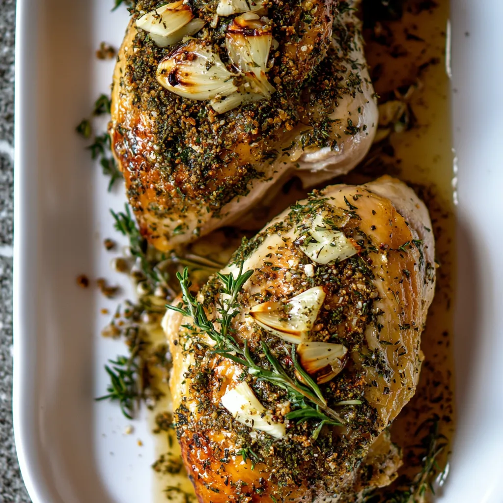 Garlic and Herb Thanksgiving Turkey