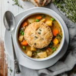Veggie Pot Pie Soup