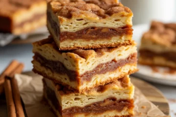 Easy Cinnamon Sugar Blondies for Dessert or Coffee Time